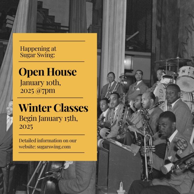 Come test the waters at our Free Open House on January 10th!  This is an evening of social dancing, 20-30min lessons, demonstrations, drinks, socializing, Q&A's , and more! Beginners, this night is for you! You'll get the chance to try different styles of dance and find out what dance form suits you best. 🙌🏼

 Ready to jump right in? Sign up for our classes at https://www.sugarswing.com/register today!

#yegdance #yeglearning #yegmusic #yegartist #yeglocal #yegsmallbusiness #oldstrathcona #whyteave