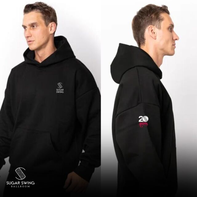 🗣️ We're selling hoodies! 

In celebration of our 20th anniversary, we are releasing limited-edition premium hoodies with embroidered imagery on a black garment. If you've been around for a while you know that this doesn't happen often, so you'll for sure want to buy this hoodie!

The hoodie material is a 24oz, 83% Cotton/17% Polyester blend, in a modern streetwear cut (Hero 2050), produced by Brampton, Ontario Canadian brand, Just Like Hero.

The material is definitely thicker than most hoodies, and was chosen for its warmth, quality, and longevity. This is intended to be a keeper! Designed by Jenna O’Flaherty of Aviatrix Design with Birkley Wisniewski.

Price: $110 pre-order. $120 regular (limited availability).

Availability: This will be primarily a pre-order item. Pre-orders end February 9th, delivery in early March

Pre-order yours today!
🔗 www.sugarswing.com